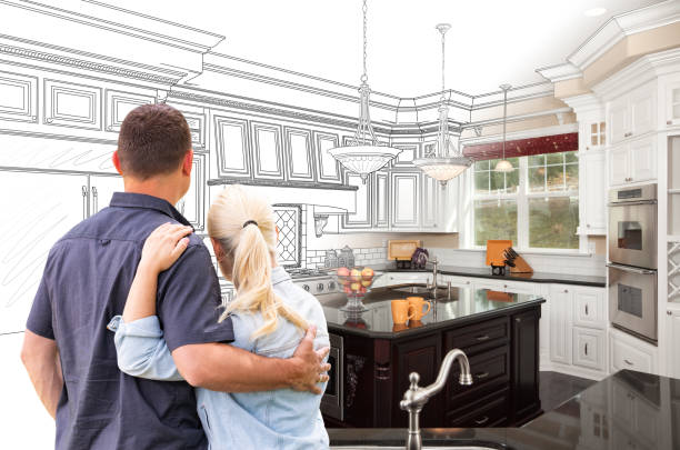 Professional Kitchen Island Installation technician working in Arnold, PA